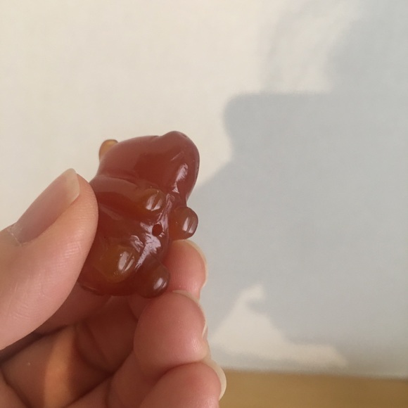 Jade and agate piggy charms - Picture 7 of 7